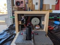 Inside of speaker - filters, bluetooth module, amp and speakers
